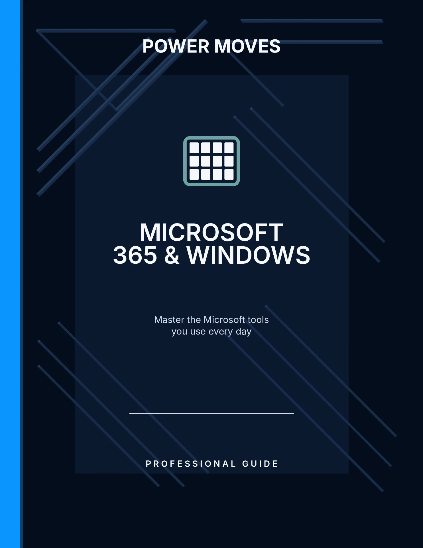 Cover of Microsoft 365 & Windows Professional Guide, a Power Moves professional guide